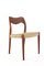 Chaises Modèle 71 par Niels O Möller, 1920s, Set de 4 2