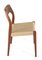 Chaises Modèle 71 par Niels O Möller, 1920s, Set de 4 12