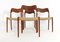 Chaises Modèle 71 par Niels O Möller, 1920s, Set de 4 5