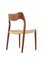 Chaises Modèle 71 par Niels O Möller, 1920s, Set de 4 17