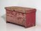 Kleine Vintage Kommode mit Roter Patina, 1920er 13