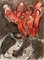 Marc Chagall, Sarah and the Angels, 1960, Lithograph, Image 1