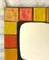 Square Ceramic Mirror, 1960s, Image 4
