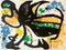 Joan Miró, Album 19, Plate 3, 1961, Lithograph, Image 1