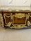 Antique Louis XVI Style of Mahogany, Fruitwood Marquetry & Gilt Bronze Mounted Commodes after the Original by Jean-Henri Riesener, 1900s, Set of 2 6