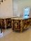 Antique Louis XVI Style of Mahogany, Fruitwood Marquetry & Gilt Bronze Mounted Commodes after the Original by Jean-Henri Riesener, 1900s, Set of 2 3