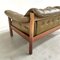 Mid-Century Ledersofa und Sessel im Stil von Percival Lafer, 1970er, 2er Set 7