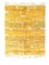 Golden Berber Mrirt Wool Rug, 1990s 1