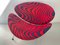 Set de Chaises Slice Vintage Orange par Pierre Paulin pour Artifort, 1970s 4