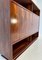 Italian Art Deco Ziricote Wood and Velvet Sideboard from Borsani, 1950s, Image 10