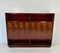 Italian Art Deco Ziricote Wood and Velvet Sideboard from Borsani, 1950s, Image 3