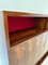 Italian Art Deco Ziricote Wood and Velvet Sideboard from Borsani, 1950s, Image 12