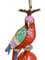 Rote Parrot Kerzenständer von Gand & C, 2er Set 4