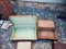 Valises Vintage Art Déco, 1930s, Set de 5 8