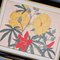 Stampe floreali incorniciate, Giappone, anni '50, set di 4, Immagine 15
