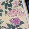 Gerahmte japanische Blumendrucke, 1950er, 4 . Set 9