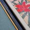 Stampe floreali incorniciate, Giappone, anni '50, set di 4, Immagine 28