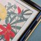 Stampe floreali incorniciate, Giappone, anni '50, set di 4, Immagine 20