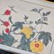 Gerahmte japanische Blumendrucke, 1950er, 4 . Set 10