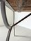 Table Console Hall avec Pieds en Fer Curule, 1930s 7