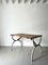 Table Console Hall avec Pieds en Fer Curule, 1930s 1