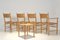 Stuhlensemble aus Eschenholz von Charlotte Perriand, 1960, 6er Set 8