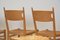 Stuhlensemble aus Eschenholz von Charlotte Perriand, 1960, 6er Set 9