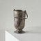Art Deco Wine Cooler with Handle in Patinated Silver Plate, 1920s 5