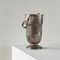 Art Deco Wine Cooler with Handle in Patinated Silver Plate, 1920s 2