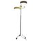 Moderne Mid-Century Stehlampe aus Messing von Bruno Gatta für Stilnovo, Italien, 1950er 1