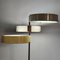 Moderne Mid-Century Stehlampe aus Messing von Bruno Gatta für Stilnovo, Italien, 1950er 9