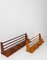 Mid 20th Century Italian Blonde Wooden Wall Coat Rack and Hat Stand by Fraber, 1960s 8