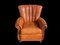 Chesterfield Armchair in Leather 11