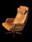 Moderner dänischer Mid-Century Leder Drehstuhl, 1970 4