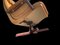 Moderner dänischer Mid-Century Leder Drehstuhl, 1970 3