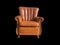 Chesterfield Chair in Brown Leather 7