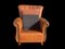 Chesterfield Chair in Brown Leather 8