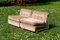 Vintage Velvet Modular Sofa Amanta by Mario Bellini for C&B, 1960s, Set of 2 1