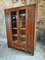 Vintage Art Deco Vitrine aus Eiche, 1920er 11