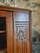 Vintage Art Deco Vitrine aus Eiche, 1920er 6