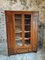 Vintage Art Deco Vitrine aus Eiche, 1920er 14