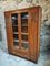 Vintage Art Deco Vitrine aus Eiche, 1920er 12