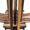 Set of Italian Sculptural Wooden Chairs by Anacleto Spazzapan, 1980s 15