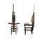 Set of Italian Sculptural Wooden Chairs by Anacleto Spazzapan, 1980s 7