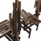 Set of Italian Sculptural Wooden Chairs by Anacleto Spazzapan, 1980s 11