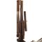 Set of Italian Sculptural Wooden Chairs by Anacleto Spazzapan, 1980s 8