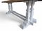 Handcrafted Table with Wood Inlays 2