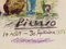 Pablo Picasso, Composición, Litografía en color original, 1959, Imagen 2