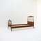 Italian Pine Chiavari Bed by Giuseppe Gaetano Descalzi, 1950s, Image 1