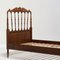 Italian Pine Chiavari Bed by Giuseppe Gaetano Descalzi, 1950s, Image 6